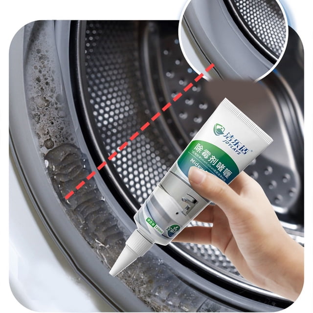Pisexur Batería de cocina Gel removedor de moho - Limpiador de lavadoras - Tiras para refrigerador - Limpiador de moho para azulejos - Sellador de lechada - Limpieza para la cocina del hogar