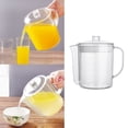 thumbnail image 4 of NUTEDOM Glass Gravy Separator with Filter Strainer 1500ml (White), 4 of 6