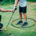 thumbnail image 2 of Swing de Golf Entraîneur Servir Cercle Golf Accessoires Intérieur Extérieur Debout Posture S, 2 of 5