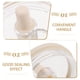 thumbnail image 5 of 2 tapas transparentes de repuesto para vasos, resistentes a derrames y salpicaduras, reutilizables para vasos de viaje, tapa sellada transparente, 5 of 8