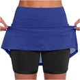 thumbnail image 1 of FNFYFH Clearance Ladies Gym Loose Fit Solid Summer Workout Shorts Comfortable Exercise Shorts，Blue, 1 of 6