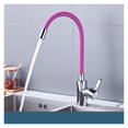 thumbnail image 1 of Silica Gel Nose Kitchen Sink Faucet Multiple Colors Available Hot Cold Water Mixer Tap Any Direction Rotating Deck Mount ,Effortless Installation, 1 of 7