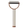 thumbnail image 6 of 2 PCS Professional Deshedding Tool for Dogs Cats, 2026 Upgrade Pet Grooming Rake, Extra-Wide Deshedding Dog Brush Pet Hair Remover Tool for Short Long Haired Remove Tangles, Knots, Mats (White+W), 6 of 8