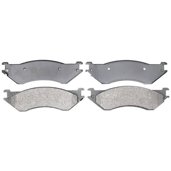 Raybestos Brakes SGD702M Brake Pad Service Grade OE Replacement; Semi-Metallic