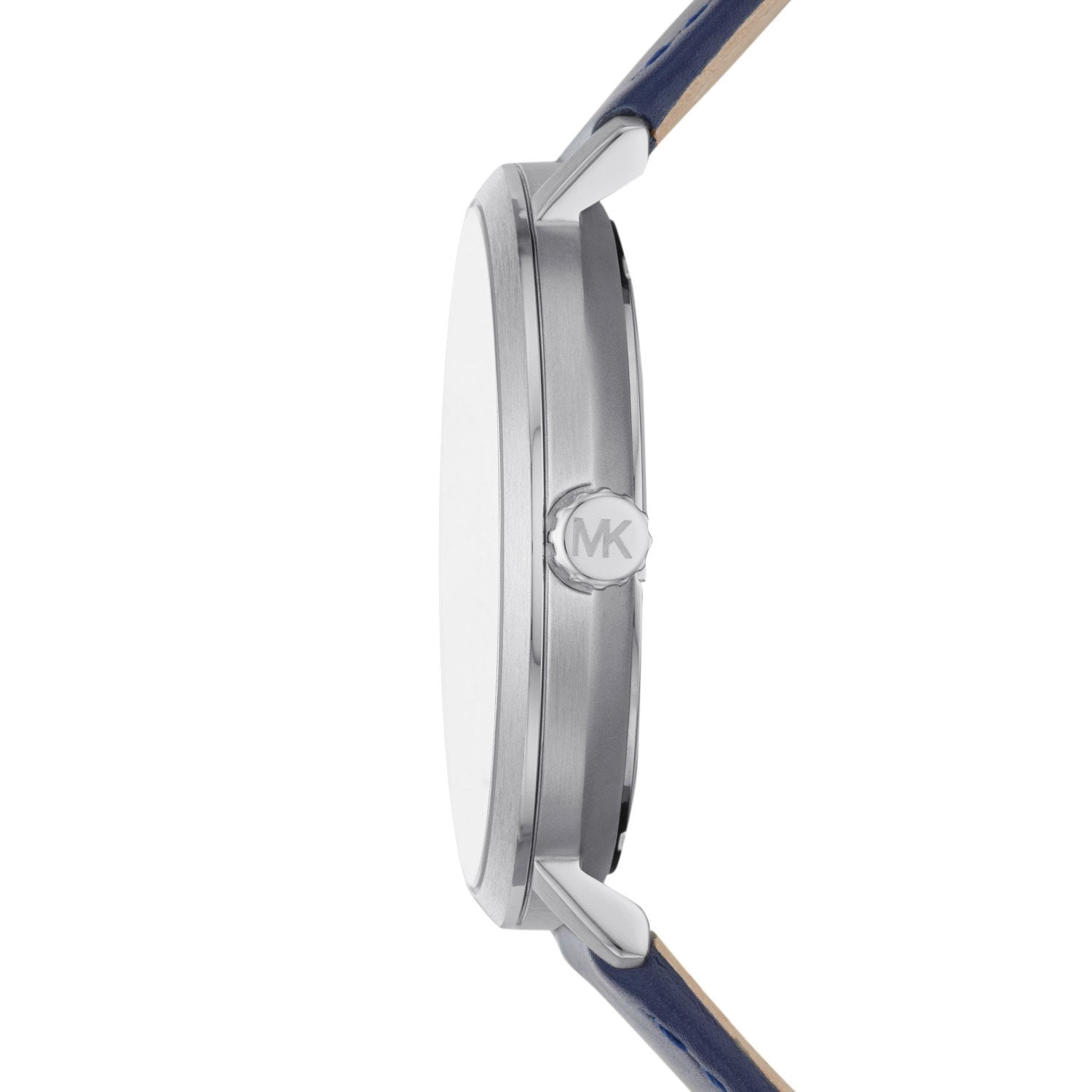 Blue Leather Quartz Fashion Watch 