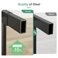 thumbnail image 2 of Novilla Full Size Bed Frame with Headboard and Footboard, 14 Inch Metal Platform Bed Frame, Under Bed Storage, Strong Metal Slats Support, Mattress Foundation No Box Spring Needed, 2 of 7
