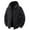 Black, variant on Gfyviroh Men's Fleece Coats with Hood Full Zip Long Sleeve Winter Jackets with Pockets Big and Tall Men Hooded Jackets