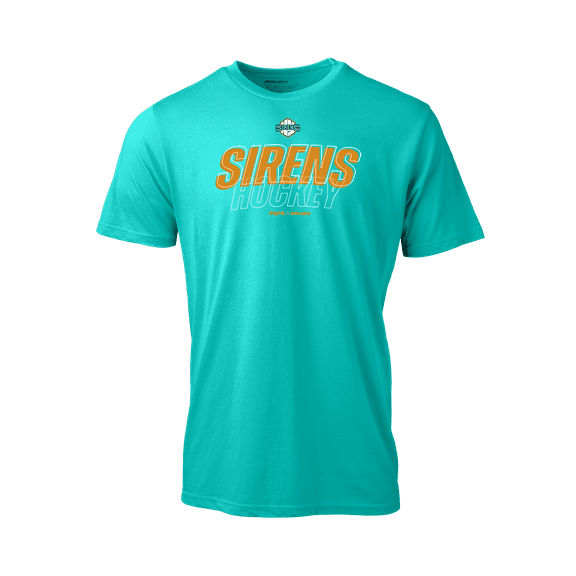 Unisex Teal New York Sirens Graphic T-Shirt