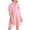 Pink, variant on Girls Golf Shirt Dress Short Sleeve Cotton Tennis Dress with Bear Embroidery Kids Navy Blue A-Line Preppy Dress,Size 12-13T