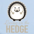 thumbnail image 2 of CafePress - Living On The Hedge Body Suit - Long Sleeve Cotton Baby Bodysuit, 2 of 4