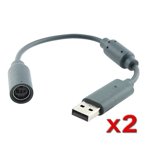 Accessoire pour manette GENERIQUE 4 X câble adaptateur USB Breakaway Rock  Band pour manette xbox360 Xbox 360 sur PC - gris - Straße Game ®