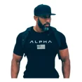 thumbnail image 3 of Playera Deportiva Muscle Fit, Casual, Gym, Entrenamiento., 3 of 3