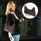 thumbnail image 3 of Bolso bandolera de piel sintética, tipo clutch, para mujer, con cremallera y compartimento de almacenamiento., 3 of 7