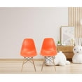 thumbnail image 1 of Orange Eiffel Wood Kids Chair, 1 of 1