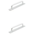 thumbnail image 4 of Scienceny manija de los muebles con tornillos de montaje perillas de hardware mejora colorida tiradores de las puertas decoración del gabinete Plata/160mm 2Conjunto, 4 of 6