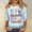 Multicolor, variant on Odbmxy Summer Easter Clothes Women Plus Size Graphic 3/4 Sleeve Womens T Shirt Camping Loose Casual Tunic Tops
