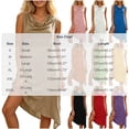 thumbnail image 3 of Umfun Cowl Neck Sleeveless Midi Dresses for Women Casual Vacation - Loose Fit Tunic Dress for Daily Wear., 3 of 6