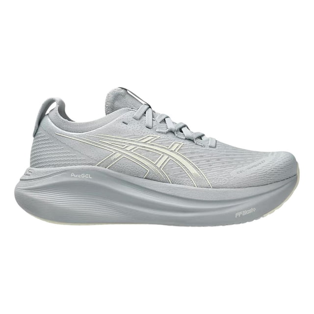 Tenis Asics Mujer Dama Gel Nimbus 27 Gris Running gris 4.5 MX