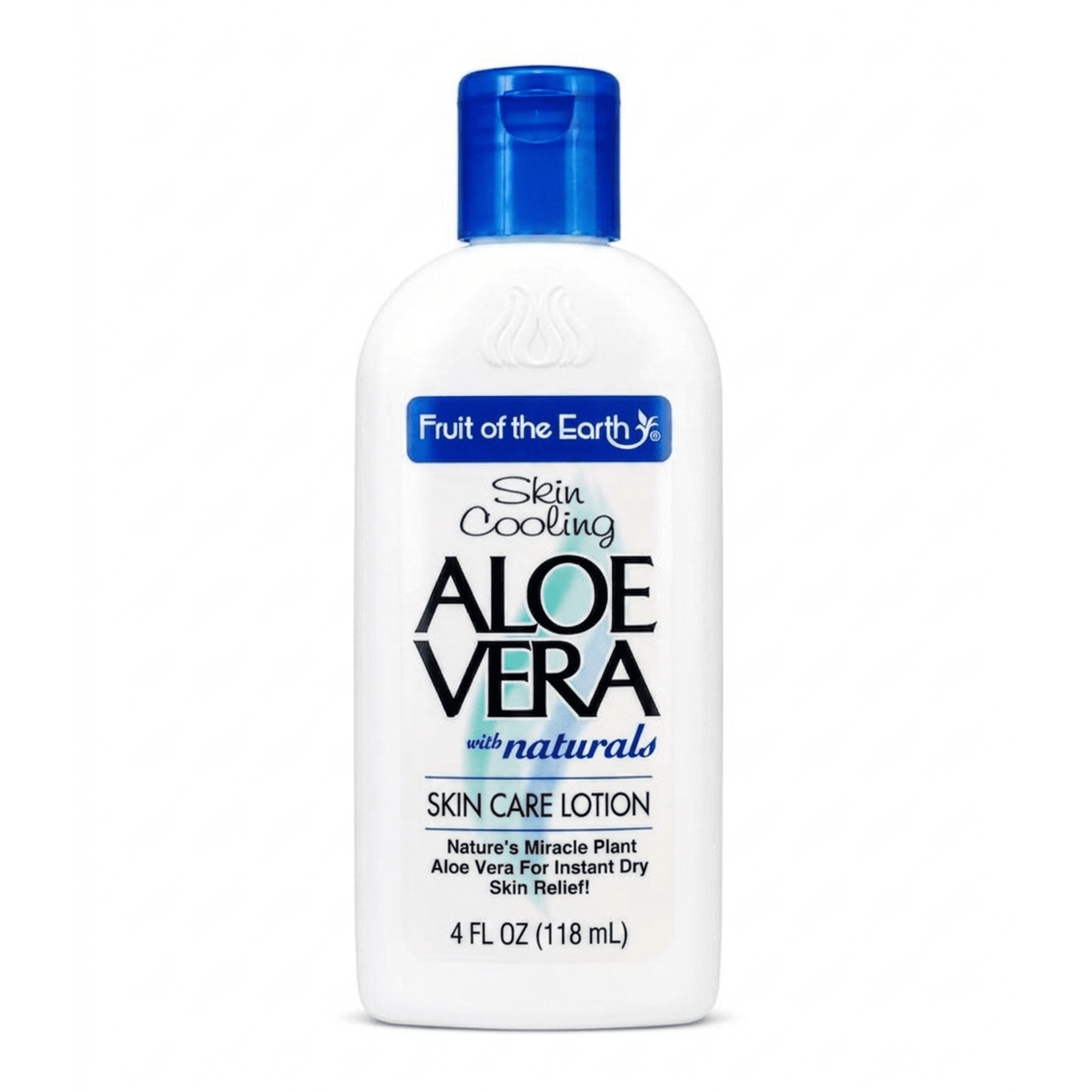 Fruit Of The Earth Aloe Vera Skin Care Lotion, 4 fl oz (3 pack)