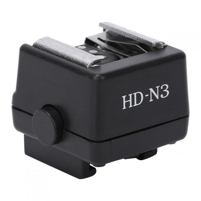 Adaptador de zapata para flash de PC HD‑N3, accesorio para cámara de vídeo