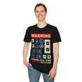 thumbnail image 5 of Push All Elevator Buttons Elevator Graphic Novelty Unisex Softstyle T-Shirt, 5 of 6
