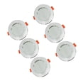 thumbnail image 3 of 6 Piezas Empotrable LED Regulable Plafón Empotrable Empotrable 220-240V Macarena Luz de techo LED, 3 of 8