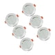 thumbnail image 3 of 6 Piezas Empotrable LED Regulable Plafón Empotrable Empotrable 220-240V Macarena Luz de techo LED, 3 of 8