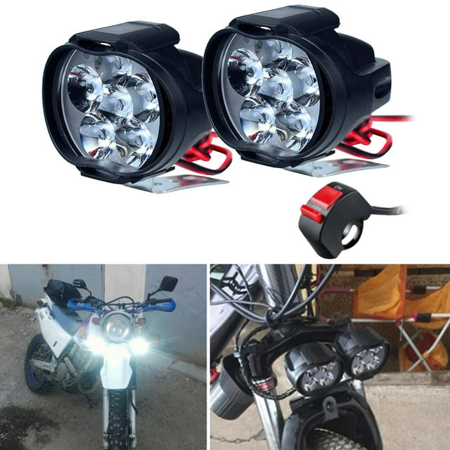 Faro de motocicleta Macarena LED antiniebla Universal