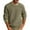 Green, variant on Vividxx Sweatshirts For Men Fall Winter Casual Brushed Crew Neck Long Sleeve Base Shirt Top Loose-Fit Sweatshirts Fashion