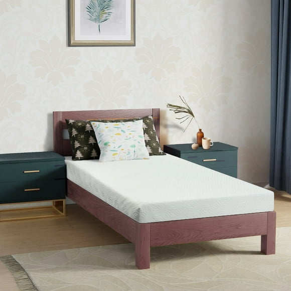 ViscoLogic Simple - Matelas Simple en Mousse de Haute Qualité, Réversible, à Retournement Économique pour Lit Superposé, Lit Gigogne, Lit d'Appoint et Lit de Caravane, Mousse Certifiée CertiPUR-US®