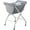 Gray, variant on Laundry Cart with Wheels, 33”H Easy Rolling Laundry Hamper with Removable Liner Bag, Sturdy Metal Frame Clothes Basket with 4 Casters and 2 Brakes
