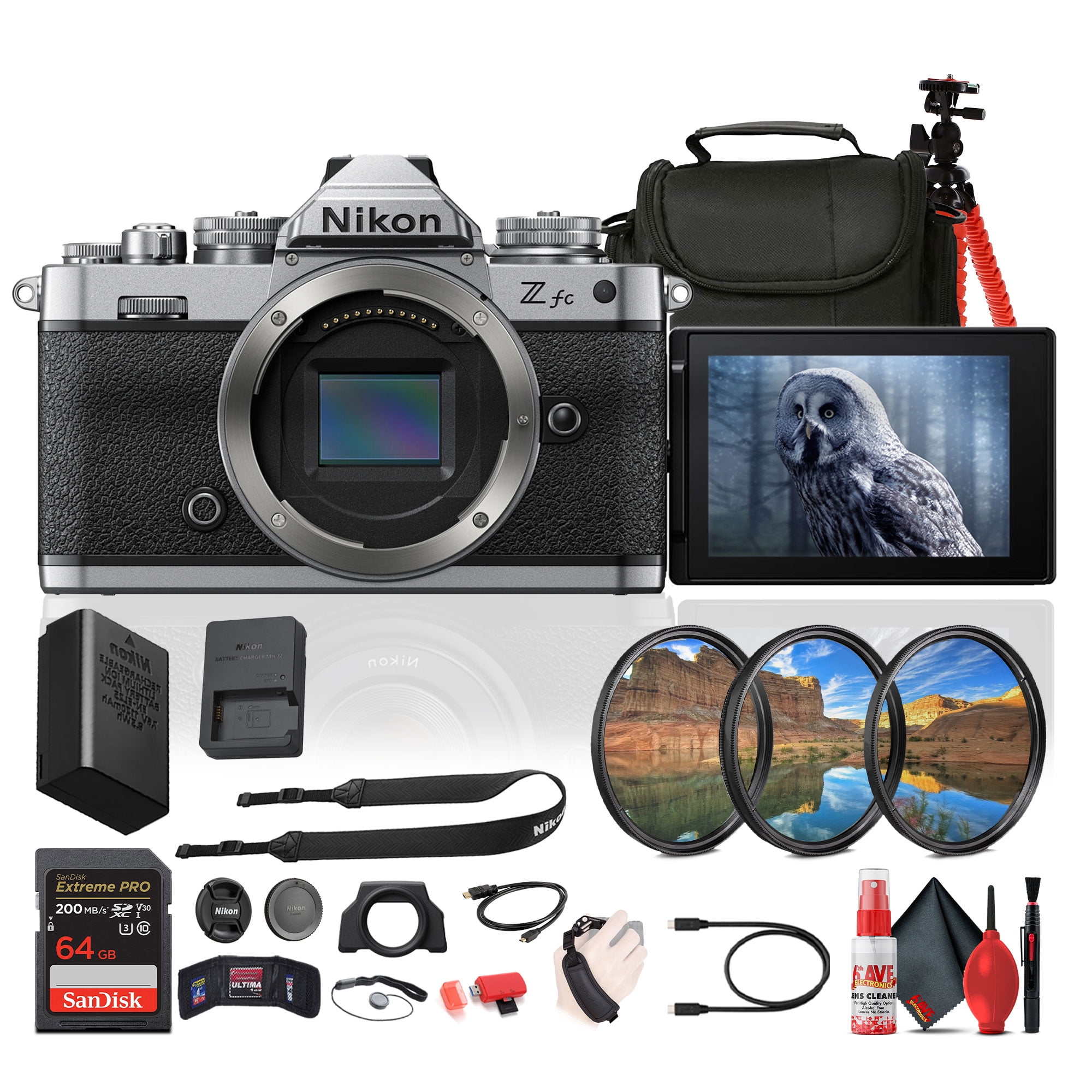 Nikon D3300 Digital SLR with 24.2 Megapixels and 18-55mm