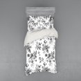 thumbnail image 1 of Ambesonne Vintage Bedding Set 3 Pcs, New Modern Art, Twin, White and Black, 1 of 3