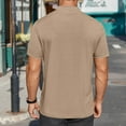thumbnail image 6 of Makkrom Mens Mock Turtleneck T-Shirts Summer Short Sleeve Basic Tees Casual Solid Pullover Tops, 6 of 6