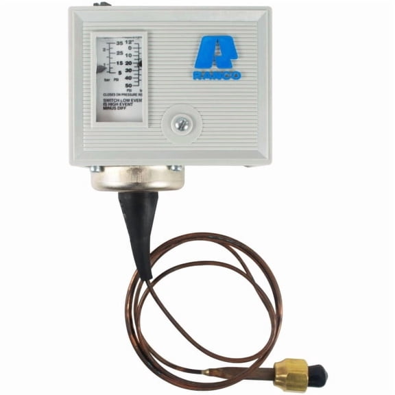 Ranco O10-1402 Low Pressure Control SPST 36 Inch Capillary