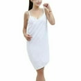 thumbnail image 1 of Women Towel Robe Bath Wearable Towel Dress Lady Fast Drying Beach Spa Nightwear, 1 of 8