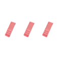 thumbnail image 3 of ZLight Extension Strap Bra Extender Breathable Buckle 2 Hooks Accessories 3 Rows watermelon red 3Set, 3 of 6