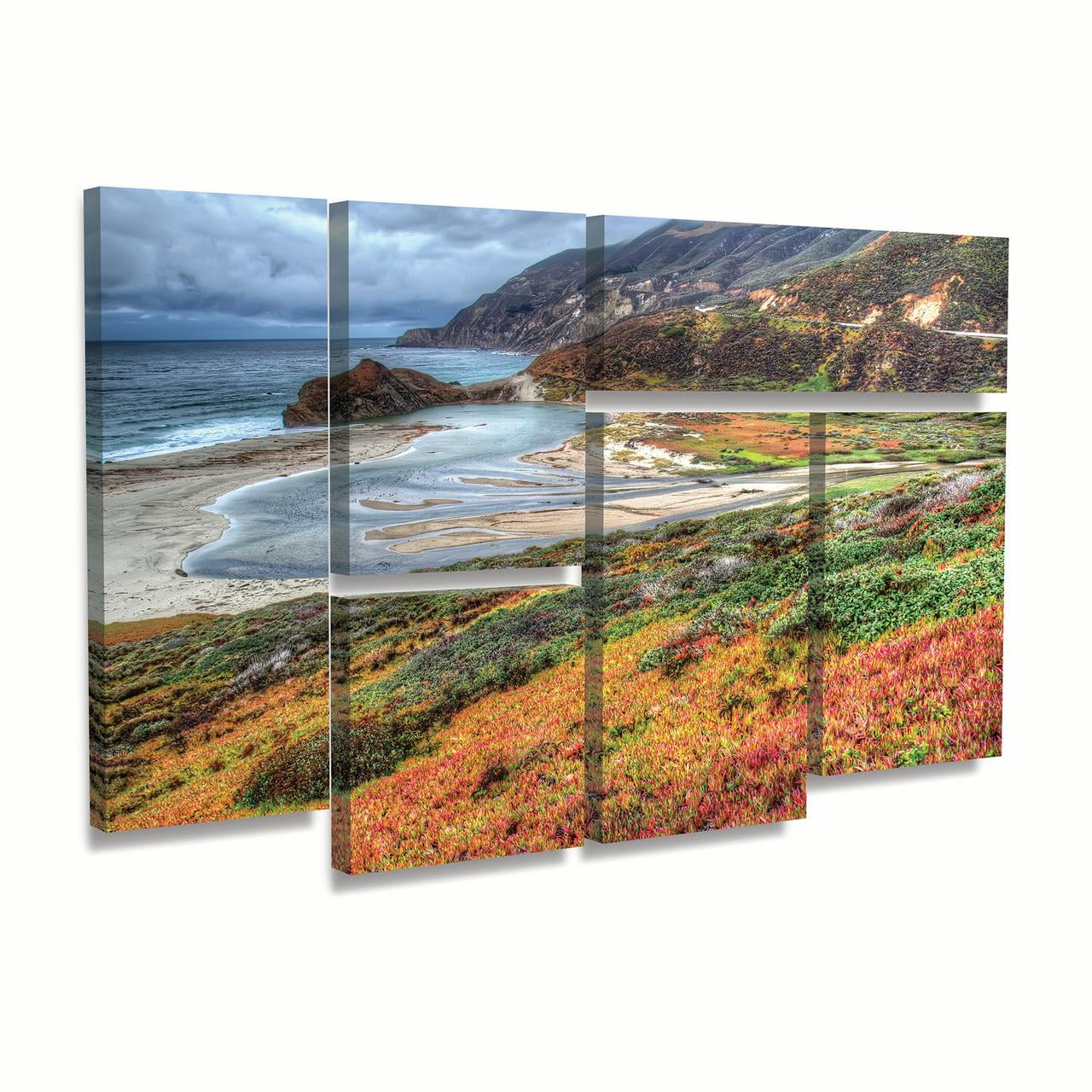 Trademark Fine Art 'Big Sur California' Canvas Art by Pierre Leclerc