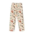 thumbnail image 3 of Lsque Autumn Forest Animals Print Men's Pajama Pants, Lounge Pant - Comfortable Home Wear,Elastic Waistband, Stylish Design-X-Large, 3 of 9