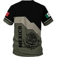 thumbnail image 4 of Personalized Name Mexican Shirts for Men, Customized Mexico Shirts for Men, Mexico Shirts for Women, Mexico Shirt Eagle Flag Tshirt Mexican Eagle Unisex Shirt, Mexico Soccer Shirt Men TS67 (3XL), 4 of 6