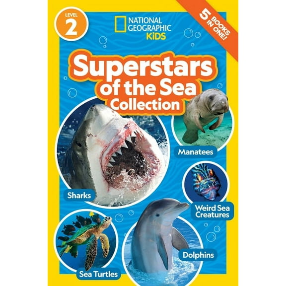 National Geographic Kids Readers Superstars of the Sea Collection (National Geographic Kids Readers, Level 2), (Hardcover)