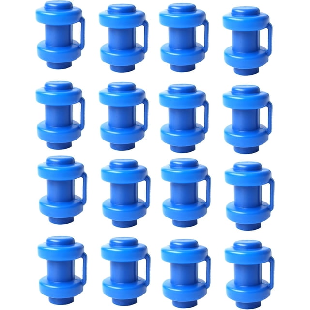Capuchas para trampolín de 25 mm, capuchón para extremo de trampolín, aptas para todos los postes de red de trampolín compartidos, accesorios de red de seguridad para trampolín