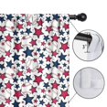 thumbnail image 4 of Blackout Kids Curtains,Red White Blue Baseballs and Stars Pattern Childrens Insulated Curtains Set Of 2,Bedroom Essentials,Toddler Room Decor 42"x54", 4 of 5