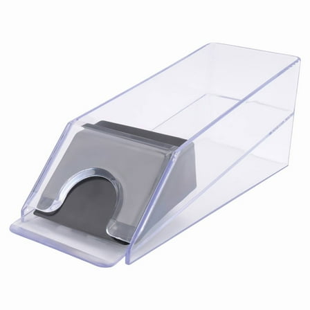 Professional Deluxetexas Hold' Baccarat Poker Dealer Poker Card Shoe 1-6 Optionally Deputy(Transparent)