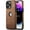 Brown, variant on AIOVETEAB Compatible with iPhone 14 Pro Max Case Premium Leather TPU Hybrid Case Cover,Navy Blue