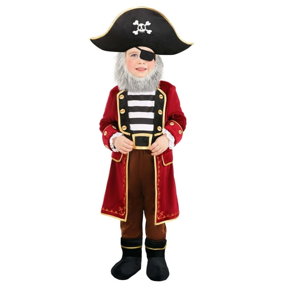 Boy's Toddler Captain Cutie Pirate Costume