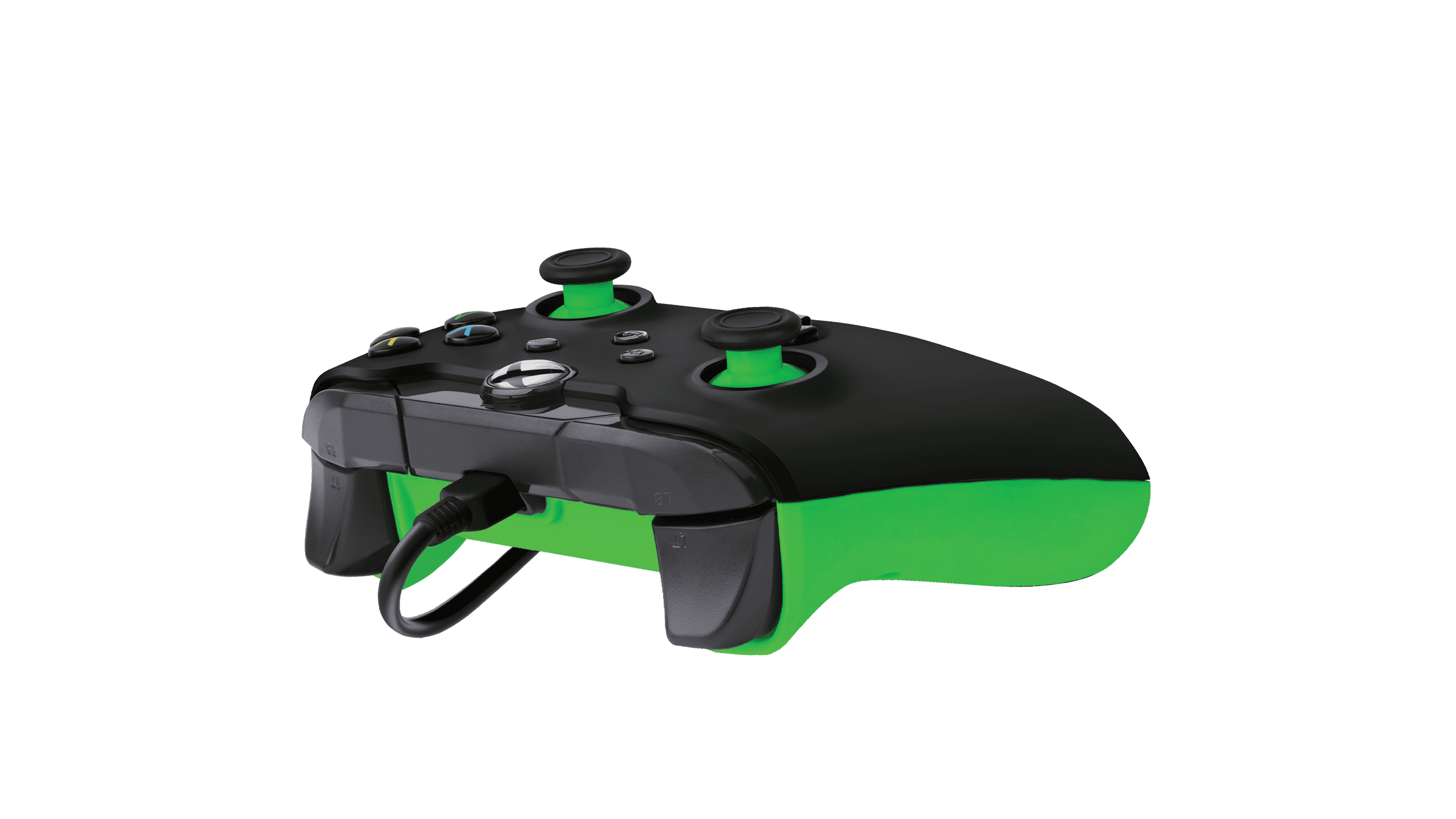 PDP Neon Wired Controller for Xbox & Windows 10/11, Black/Green