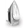 thumbnail image 2 of BLACK+DECKER Compact Steam Iron with Anti-Drip & Nonstick Soleplate, IR1020S, Silver/Black, 2 of 10