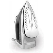BLACK+DECKER Compact Steam Iron with Anti-Drip & Nonstick Soleplate, IR1020S, Silver/Black