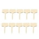 thumbnail image 2 of Guardurnaity 50 piezas de pintura, suministros de tablero de madera, marcador de jardín, etiqueta de señal de Memo para boda, cocina, restaurante, Accesorios de disfraces, 2 of 6